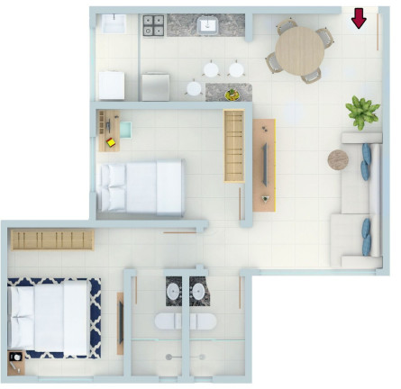 Imagem Apartamento com 2 Quartos à Venda, 52 m² em Santa Mônica - Belo Horizonte Imagem Apartamento com 2 Quartos à Venda, 52 m² em Santa Mônica - Belo Horizonte