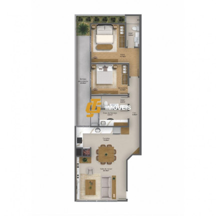 Imagem Apartamento com 2 Quartos à Venda, 90 m² em Monte Alegre - Camboriú Imagem Apartamento com 2 Quartos à Venda, 90 m² em Monte Alegre - Camboriú
