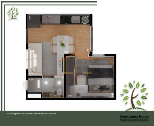 Imagem Apartamento com 1 Quarto à Venda, 40 m² em Imirim - São Paulo Imagem Apartamento com 1 Quarto à Venda, 40 m² em Imirim - São Paulo