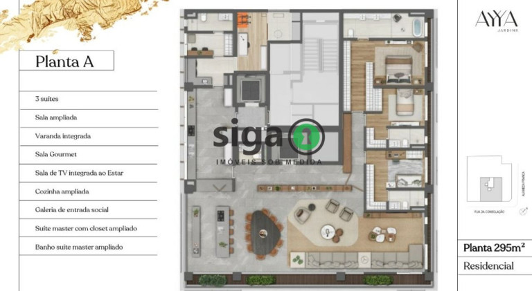 Imagem Apartamento com 4 Quartos à Venda, 295 m² em Jardins - São Paulo Imagem Apartamento com 4 Quartos à Venda, 295 m² em Jardins - São Paulo