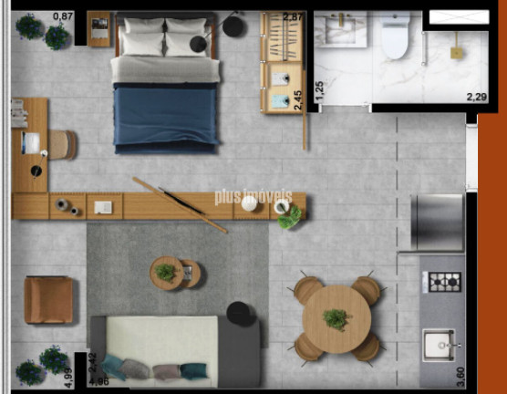 Imagem Apartamento com 1 Quarto à Venda, 34 m² em Pinheiros - São Paulo Imagem Apartamento com 1 Quarto à Venda, 34 m² em Pinheiros - São Paulo