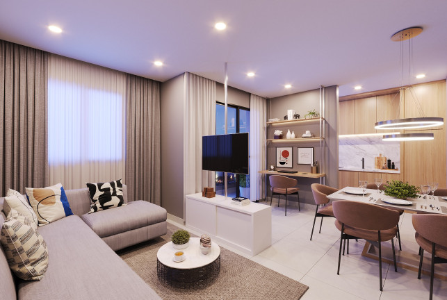 Imagem Apartamento com 2 Quartos à Venda, 54 m² em Coqueiral De Itaparica - Vila Velha
