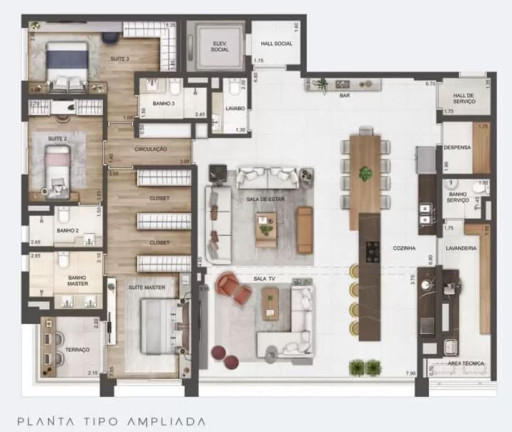 Imagem Apartamento com 3 Quartos à Venda, 209 m² em Vila Mariana - São Paulo
