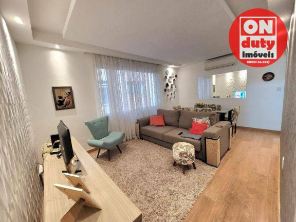 Foto do imóvel Apartamento com 3 Quartos à Venda, 90 m² em Pompéia - Santos