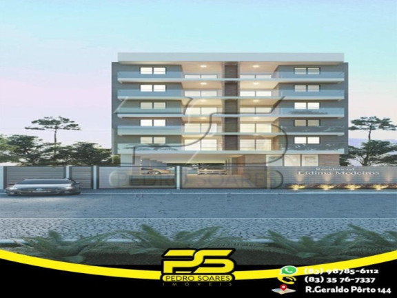 Apartamento com 2 Quartos à Venda, 58 m² em Estados - João Pessoa