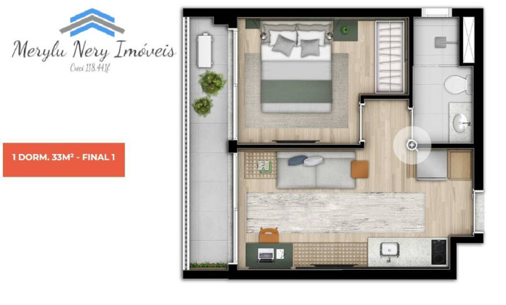 Imagem Apartamento com 1 Quarto à Venda, 33 m² em Ipiranga - São Paulo Imagem Apartamento com 1 Quarto à Venda, 33 m² em Ipiranga - São Paulo