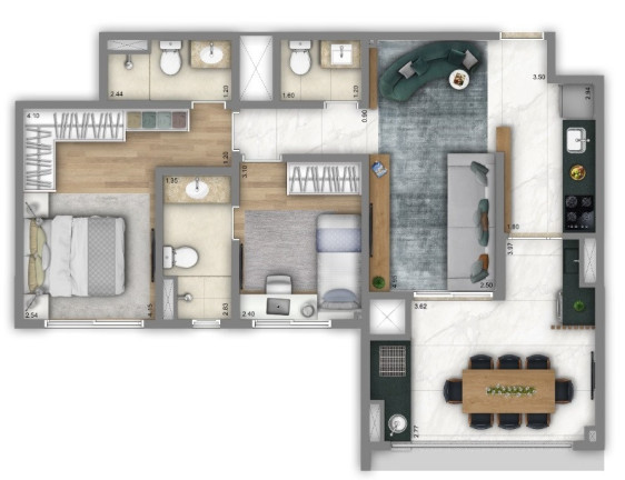 Imagem Apartamento com 2 Quartos à Venda, 73 m² em Freguesia Do ó - São Paulo Imagem Apartamento com 2 Quartos à Venda, 73 m² em Freguesia Do ó - São Paulo