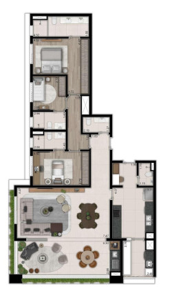 Imagem Apartamento com 3 Quartos à Venda, 137 m² em Bela Aliança - São Paulo