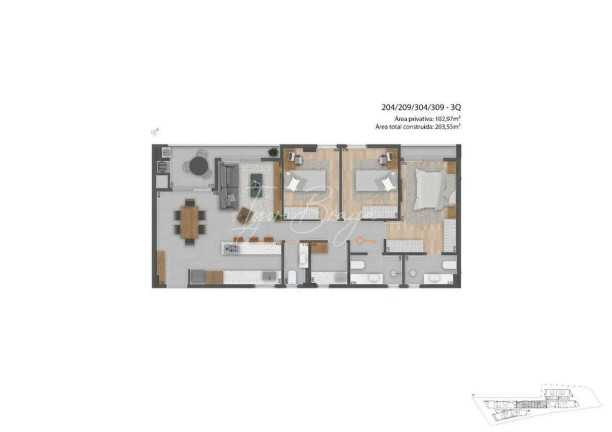 Imagem Apartamento com 3 Quartos à Venda, 262 m² em Mercês - Curitiba Imagem Apartamento com 3 Quartos à Venda, 262 m² em Mercês - Curitiba