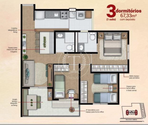 Imagem Apartamento com 2 Quartos à Venda, 52 m² em Santana - São Paulo