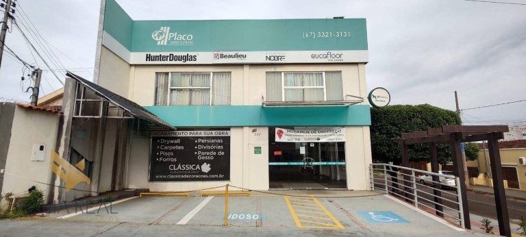 Loja à Venda ou Locação, 460 m² em Centro - Campo Grande