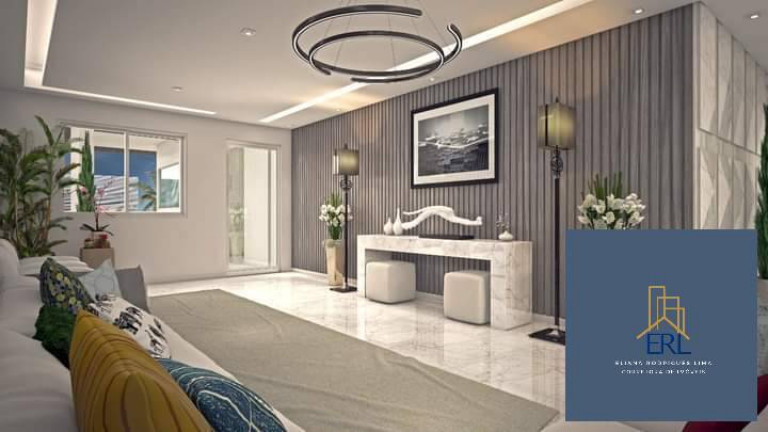 Imagem Apartamento com 2 Quartos à Venda, 65 m² em Guilhermina - Praia Grande