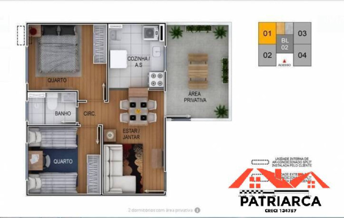 Imagem Apartamento com 2 Quartos à Venda, 40 m² em Jardim Planalto - Campinas Imagem Apartamento com 2 Quartos à Venda, 40 m² em Jardim Planalto - Campinas