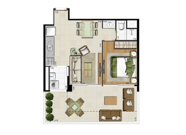 Imagem Imóvel com 1 Quarto à Venda, 58 m² em Vila Madalena - São Paulo Imagem Imóvel com 1 Quarto à Venda, 58 m² em Vila Madalena - São Paulo
