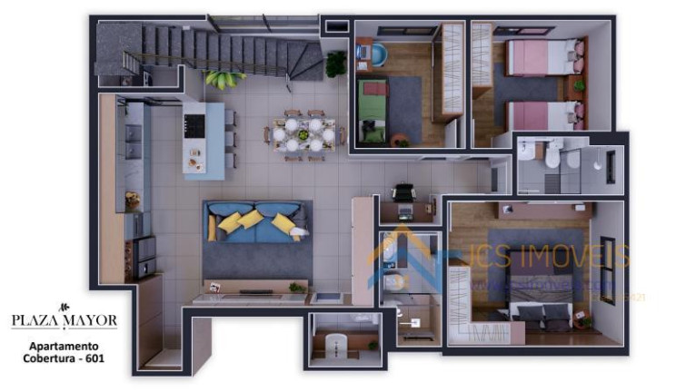 Imagem Apartamento com 4 Quartos à Venda, 154 m² em Três Marias - São José Dos Pinhais Imagem Apartamento com 4 Quartos à Venda, 154 m² em Três Marias - São José Dos Pinhais