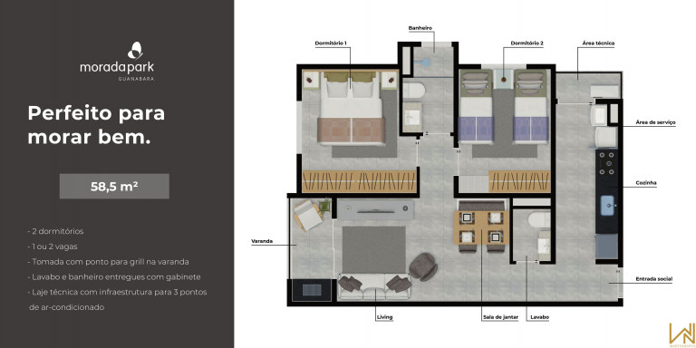 Imagem Imóvel com 2 Quartos à Venda, 58 m² em Vila Itapura - Campinas Imagem Imóvel com 2 Quartos à Venda, 58 m² em Vila Itapura - Campinas