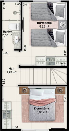 Imagem Sobrado com 2 Quartos à Venda, 52 m² em Antartica - Praia Grande