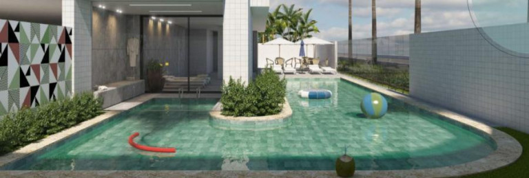 Imagem Cobertura com 2 Quartos à Venda, 70 m² em Cabo Branco - João Pessoa