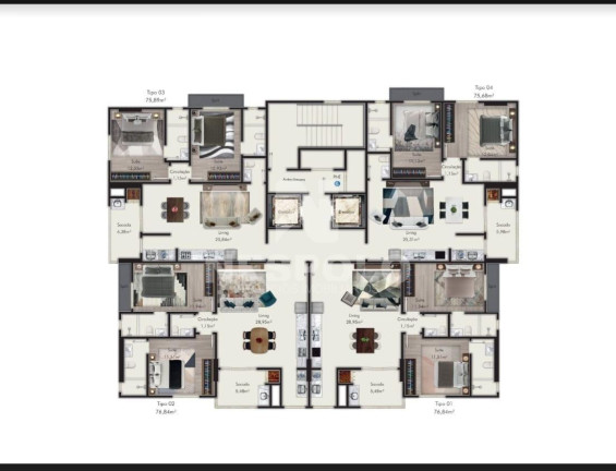 Imagem Apartamento à Venda, 75 m² em Perequê - Porto Belo Imagem Apartamento à Venda, 75 m² em Perequê - Porto Belo