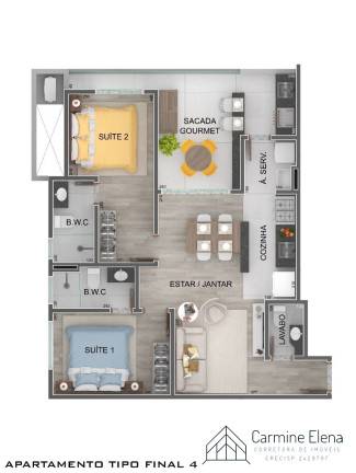 Imagem Apartamento com 2 Quartos à Venda, 70 m² em Itaguá - Ubatuba Imagem Apartamento com 2 Quartos à Venda, 70 m² em Itaguá - Ubatuba