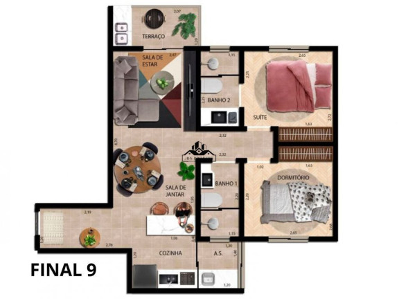 Imagem Apartamento com 2 Quartos à Venda, 52 m² em Jardim Santo Antônio - Santo André Imagem Apartamento com 2 Quartos à Venda, 52 m² em Jardim Santo Antônio - Santo André