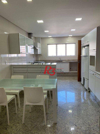 Imagem Apartamento com 3 Quartos para Alugar, 211 m² em Embaré - Santos