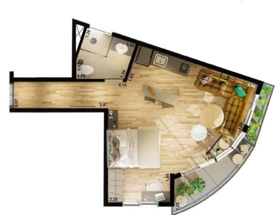 Imagem Apartamento com 1 Quarto à Venda, 57 m² em Vila Mariana - São Paulo