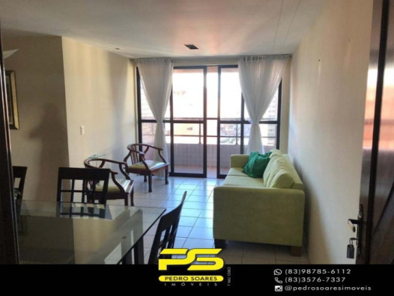 Imagem Apartamento com 3 Quartos à Venda, 110 m² em Manaíra - João Pessoa