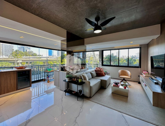 Imagem Apartamento com 1 Quarto à Venda, 82 m² em Brooklin - São Paulo