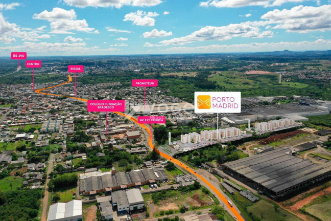 Imagem Apartamento com 2 Quartos à Venda, 45 m² em Parque Dos Anjos - Gravatai