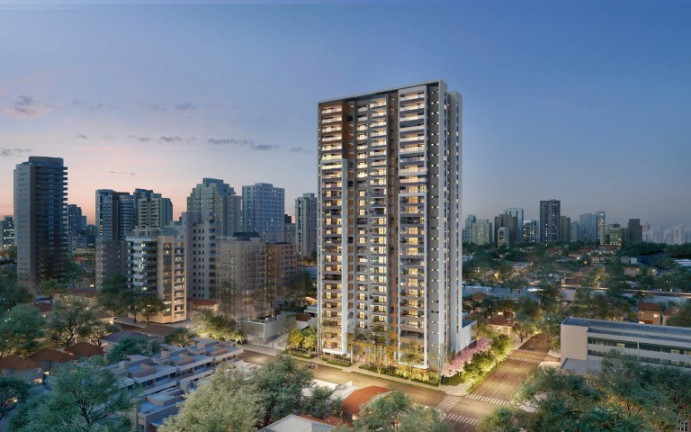 Imagem Apartamento com 3 Quartos à Venda, 123 m² em Campo Belo - São Paulo