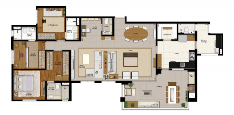 Imagem Apartamento com 4 Quartos à Venda, 162 m² em Tatuapé - São Paulo Imagem Apartamento com 4 Quartos à Venda, 162 m² em Tatuapé - São Paulo