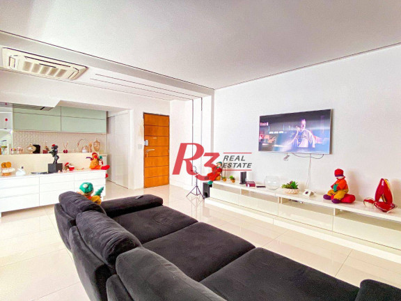 Imagem Apartamento com 3 Quartos à Venda, 123 m² em Ponta Da Praia - Santos
