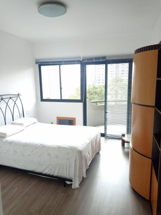 Imagem Apartamento com 1 Quarto para Alugar, 55 m² em Alphaville - Barueri