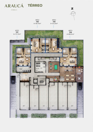 Imagem Apartamento com 2 Quartos à Venda, 55 m² em Centro - Canela Imagem Apartamento com 2 Quartos à Venda, 55 m² em Centro - Canela