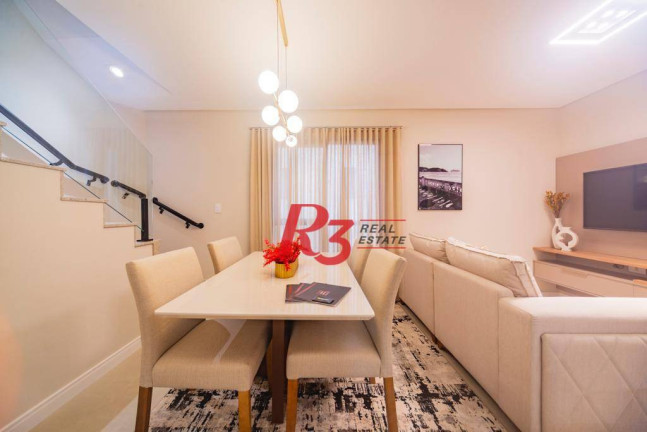 Imagem Casa com 2 Quartos à Venda, 89 m² em Boqueirão - Santos Imagem Casa com 2 Quartos à Venda, 89 m² em Boqueirão - Santos