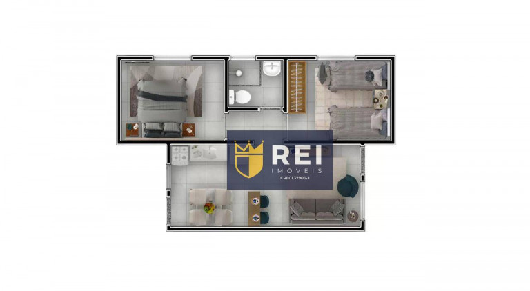 Imagem Casa com 2 Quartos à Venda, 42 m² em Residencial Galo Branco - São José Dos Campos Imagem Casa com 2 Quartos à Venda, 42 m² em Residencial Galo Branco - São José Dos Campos