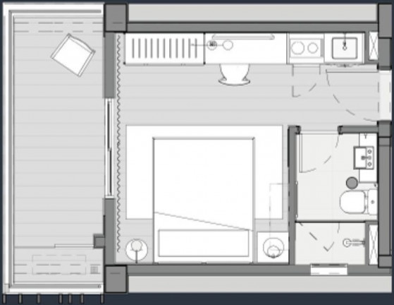 Imagem Imóvel com 1 Quarto à Venda, 17 m² em Jardim Paulista - São Paulo Imagem Imóvel com 1 Quarto à Venda, 17 m² em Jardim Paulista - São Paulo