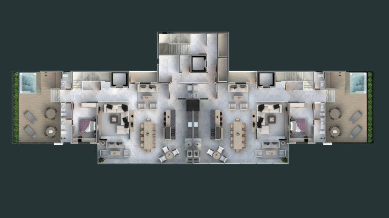 Apartamento com 3 Quartos à Venda, 228 m² em Centro - Caldas Novas