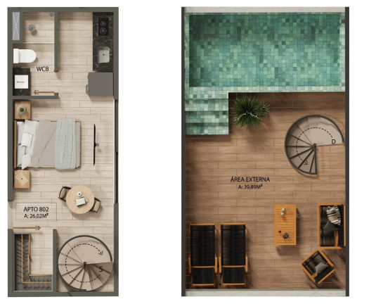 Imagem Apartamento com 2 Quartos à Venda, 46 m² em Jardim Oceania - João Pessoa Imagem Apartamento com 2 Quartos à Venda, 46 m² em Jardim Oceania - João Pessoa