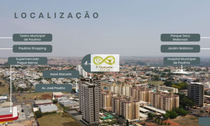 Imagem Imóvel com 3 Quartos à Venda, 83 m² em Centro - Paulínia