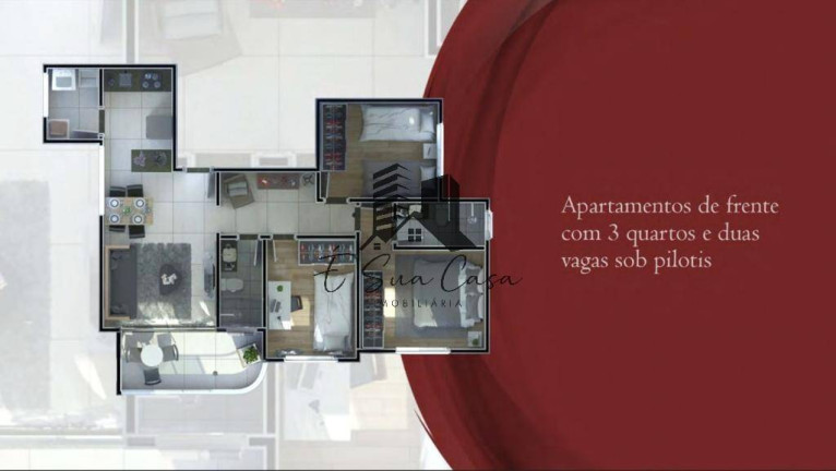 Imagem Apartamento com 3 Quartos à Venda, 86 m² em Cabral - Contagem Imagem Apartamento com 3 Quartos à Venda, 86 m² em Cabral - Contagem