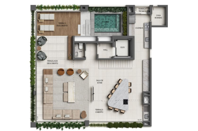 Imagem Cobertura com 3 Quartos à Venda, 354 m² em Moema - São Paulo