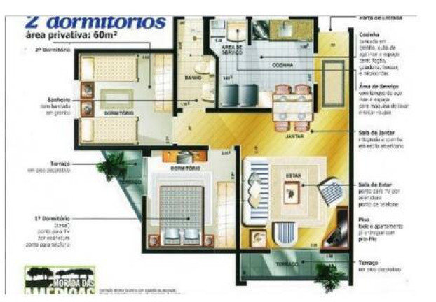 Imagem Apartamento com 2 Quartos à Venda, 60 m² em Jardim Novo Mundo - Sorocaba Imagem Apartamento com 2 Quartos à Venda, 60 m² em Jardim Novo Mundo - Sorocaba