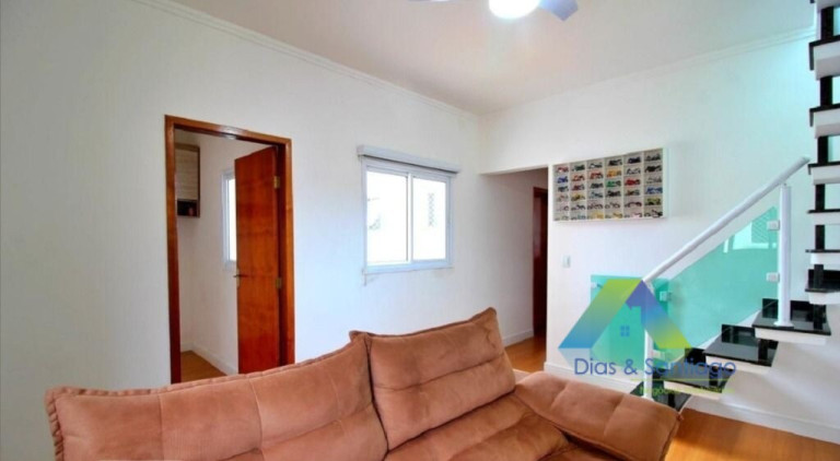 Imagem Cobertura com 3 Quartos à Venda, 88 m² em Vila Tibiriçá - Santo André