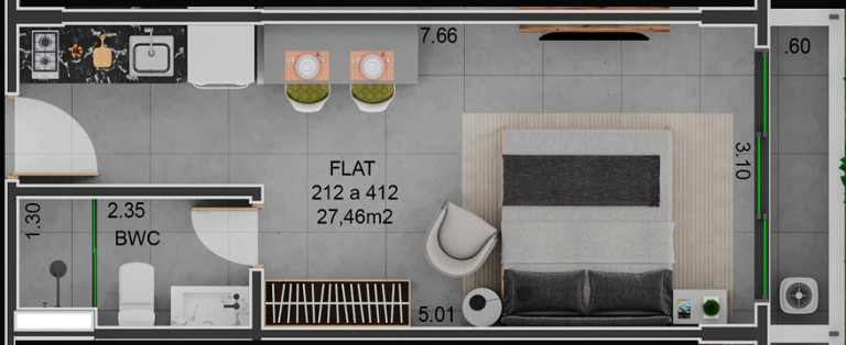 Imagem Imóvel com 1 Quarto à Venda, 27 m² em Jardim Oceania - João Pessoa Imagem Imóvel com 1 Quarto à Venda, 27 m² em Jardim Oceania - João Pessoa