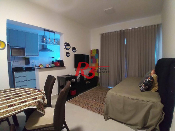 Imagem Apartamento com 1 Quarto à Venda, 52 m² em Aparecida - Santos