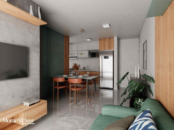 Imagem Apartamento com 2 Quartos à Venda, 51 m² em Santa Cândida - Curitiba