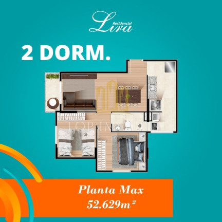 Imagem Apartamento com 2 Quartos à Venda, 52 m² em Jardim Satélite - São José Dos Campos Imagem Apartamento com 2 Quartos à Venda, 52 m² em Jardim Satélite - São José Dos Campos