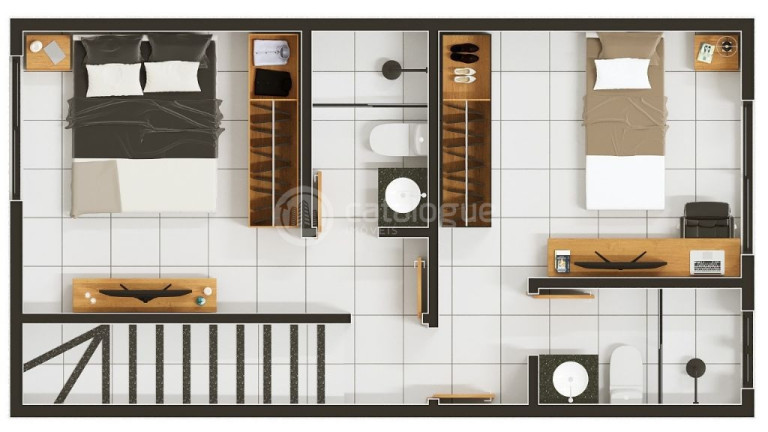 Imagem Casa de Condomínio com 2 Quartos à Venda, 62 m² em Parque Das árvores - Parnamirim Imagem Casa de Condomínio com 2 Quartos à Venda, 62 m² em Parque Das árvores - Parnamirim